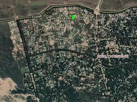 Terreno en Venta 50  mts Fondo