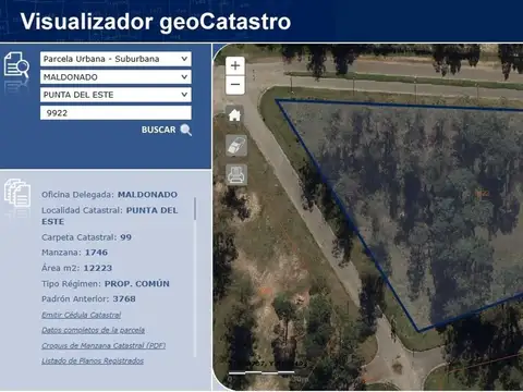 Terreno en Venta en Punta del Este, USD 2.000.000