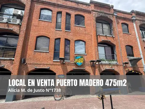 LOCAL EN VENTA EN PUERTO MADERO