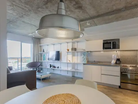 Departamento 2 ambientes con 2 baños