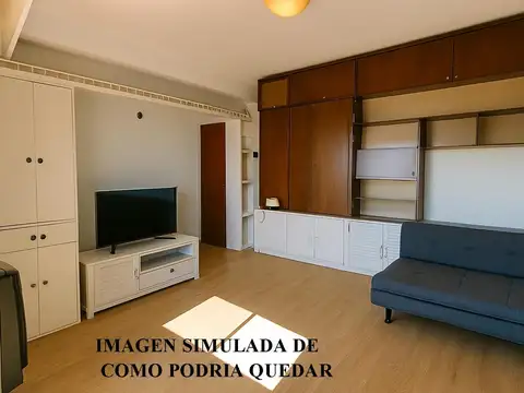 Departamento Monoambiente con 1 baño