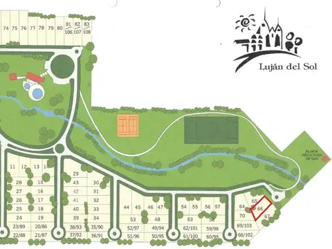 Lote terreno Barrio Cerrado Luján del Sol