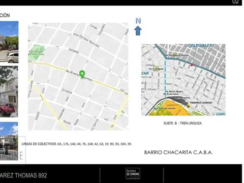 Departamento en Venta de 2 ambientes