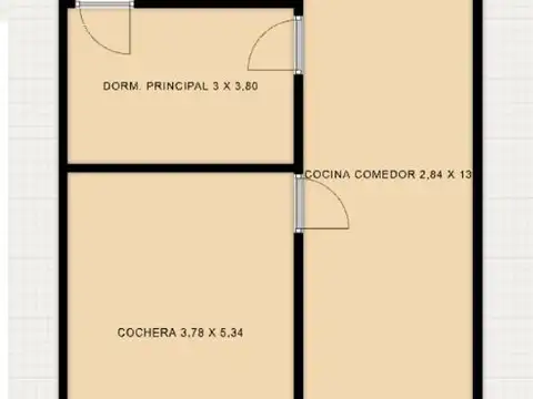 Depto Tipo Casa en Venta en General San Martín, USD 104.990