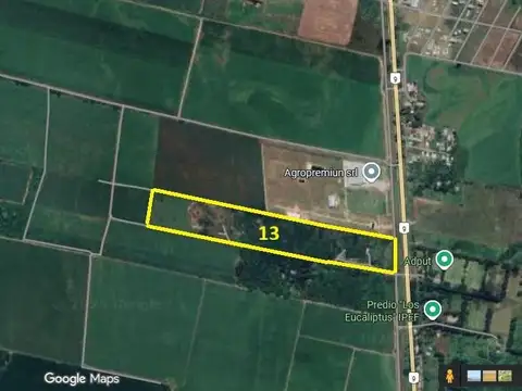 Terreno industrial en Ruta Nacional 9, Km 1281, San Andrés, Dpto. Cruz Alta, Tucumán