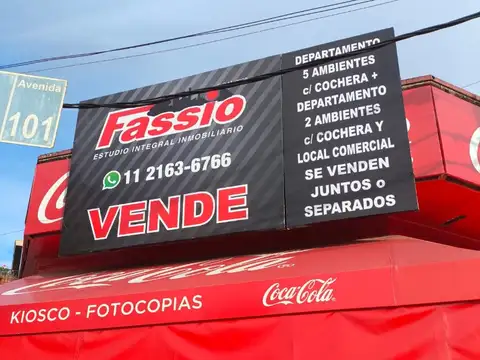 LOCAL CON 2 DEPARTAMENTOS - MUY BUENA UBICACION