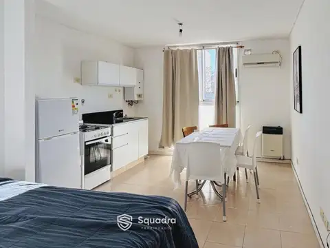 ALQUILER - Monoambiente amoblado de 28 m2 - Barrio Lourdes, Rosario.