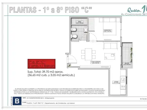 Departamento a estrenar