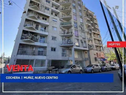 Cochera - Venta - Argentina, Muñiz - Gral. Las Heras  1337