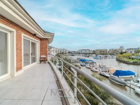 Departamento con vista al río en venta en Costero - Miradores de la Bahia, Nordelta