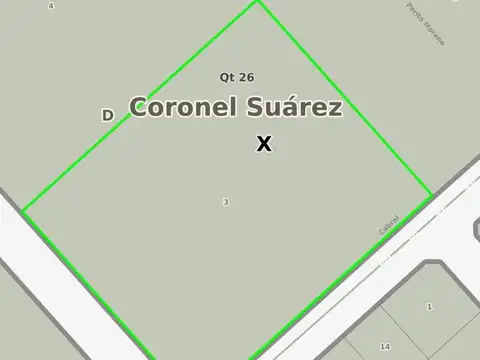 Terreno en Venta en Huanguelen, USD 80.000