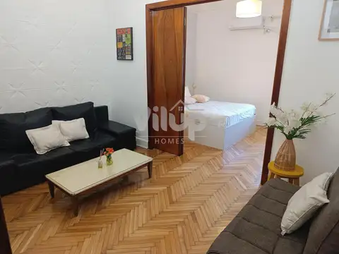 Departamento temporario 2 ambientes amoblado en microcentro