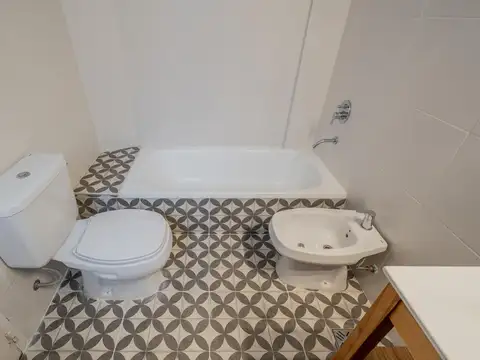 Departamento 2 ambientes con 1 baño