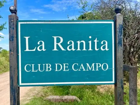 OPORTUNIDAD! TERRENO EN LA RANITA u$s 19.500