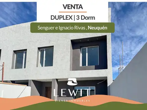 VENTA DUPLEX A ESTRENAR | 3 DORM | ALTOS DEL LIMAY