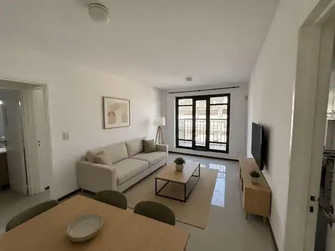 Venta departamento 1 dormitorio con balcón y vista parcial al Rio, barrio Martin, Rosario