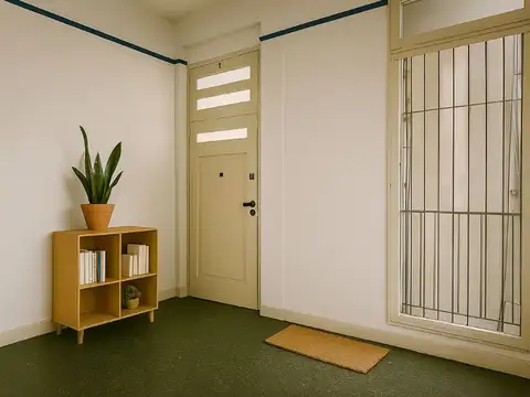 Departamento 2 ambientes con 1 baño