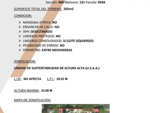 Terreno en Venta en Villa Luro, USD 440.000
