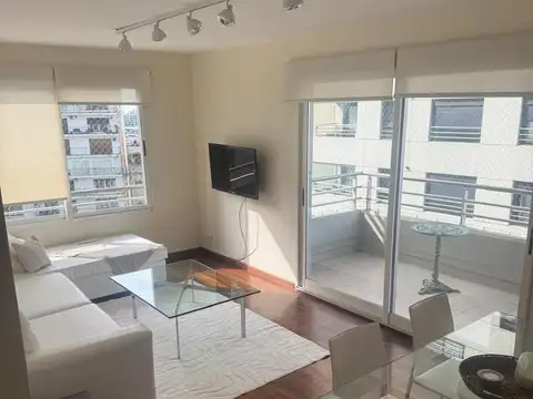 3 Ambientes amoblado y equipado con cochera en Palermo en alquiler!