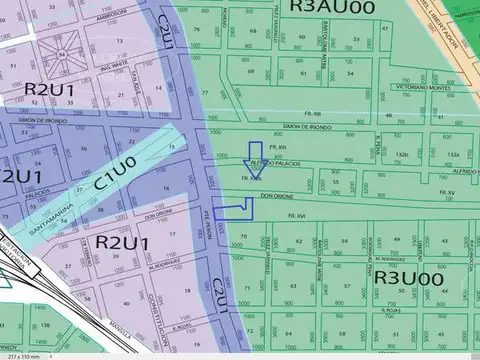 Terreno en Alquiler 47  mts Fondo