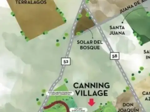 Ruta 52, 58, Canning,