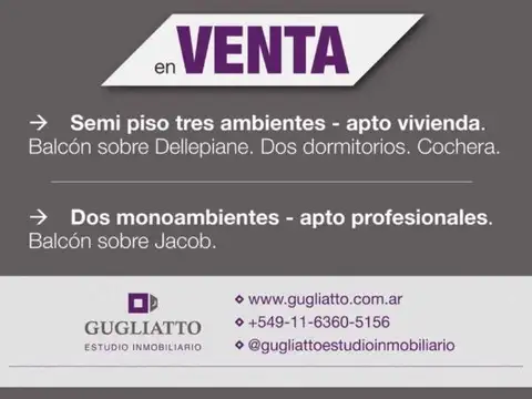 Departamento en Venta A Estrenar