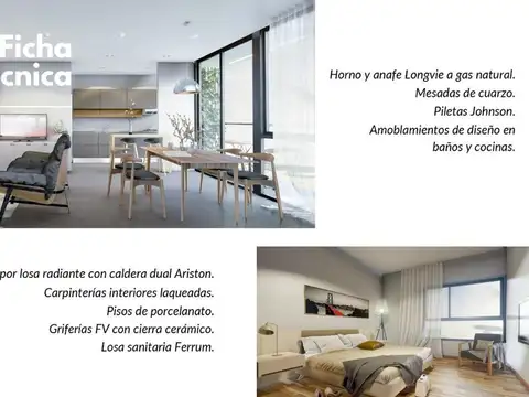 Departamento en Venta de 3 ambientes