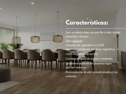 Departamento en Venta en Chauvin, USD 255.000