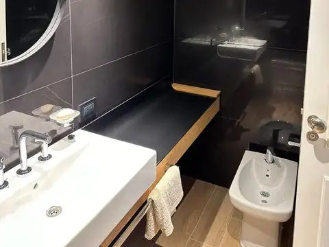 Departamento 2 ambientes con 2 baños