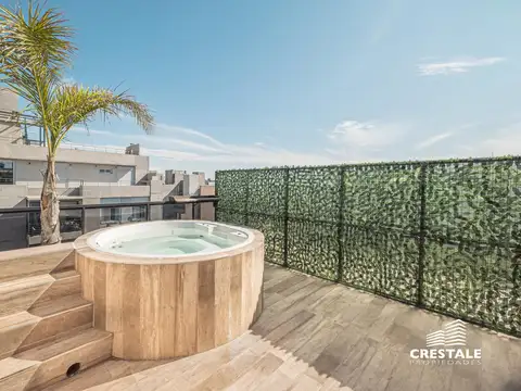Venta / Permuta - Departamento dúplex de 1 dormitorio con terraza exclusiva - Lourdes, Rosario.