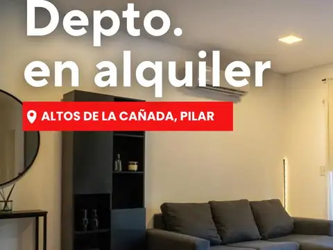 Departamento en alquiler en Altos de la Cañada, Pilar
