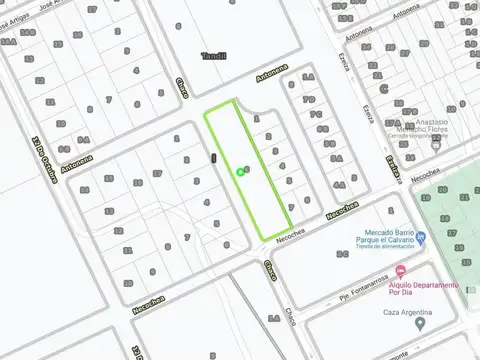 Terreno en Venta 27  mts Frente