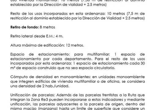 Ruta Provincial 26 entre calles Fernando Hugo y Arroyo