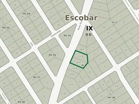 Ruta Provincial 26 entre calles Fernando Hugo y Arroyo