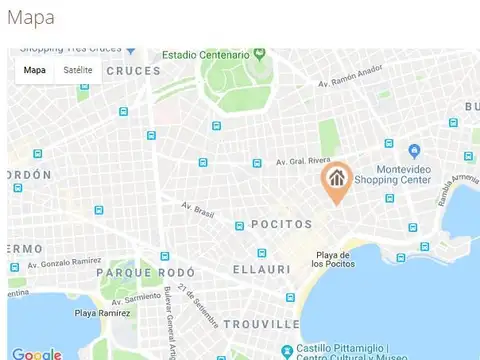 Departamento en Venta en Pocitos , USD 114.000