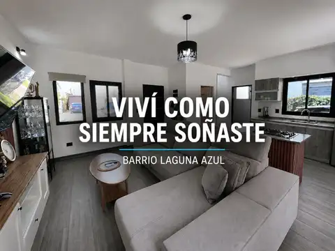 CASA 4 AMBIENTES AMOBLADA BARRIO LAGUNA AZUL