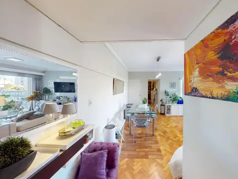 Departamento 4 ambientes con 2 baños