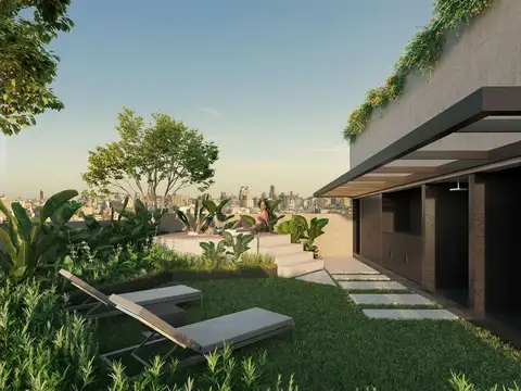 2 ambientes con Balcón corrido contrafrente | Full amenities