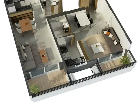 Antonio Machado 500, Piso 1