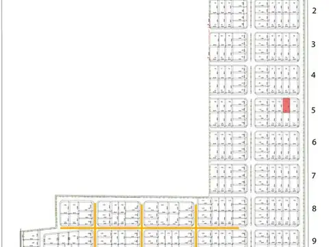 Terreno en Venta 20  mts Frente