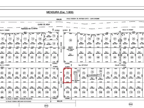Terreno en Venta en Barrio el Cazador, USD 21.000