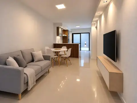 Casa al frente  2 dormitorios a estrenar Barrio Azcuenaga