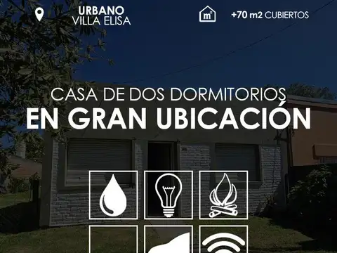 Casa en Villa Elisa