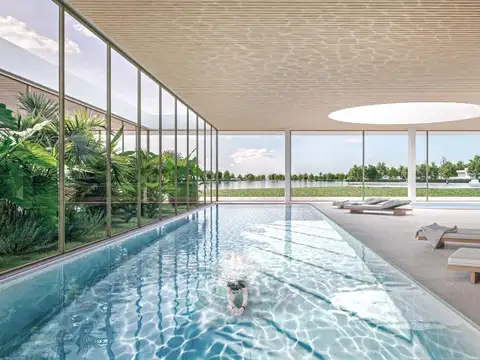 Departamento de lujo al lago central de Nordelta