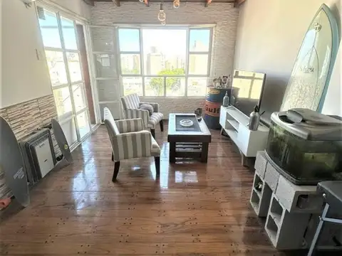 Departamento 2 ambientes con 2 baños