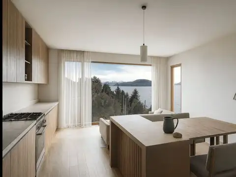 Departamento Monoambiente con 1 baño