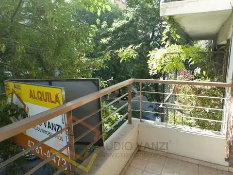 ALQUILER DE AMPLIO SEMIPISO DOS AMBIENTES EN NUÑEZ CON BALCON AL FRENTE