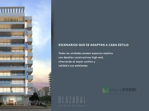 Altos de Olazabal, semipiso "B" (38 y Plaza Olazábal)