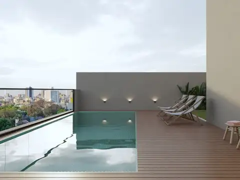 Departamento Monoambiente con 1 baño