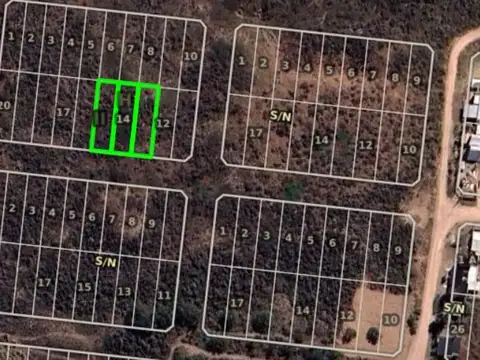 Terreno en Venta en Balneario Sauce Grande, USD 12.000